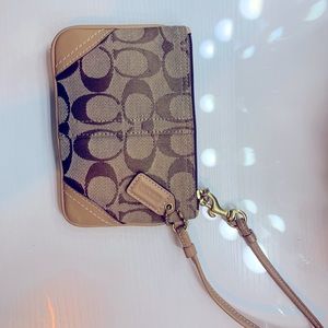 Coach wristlet